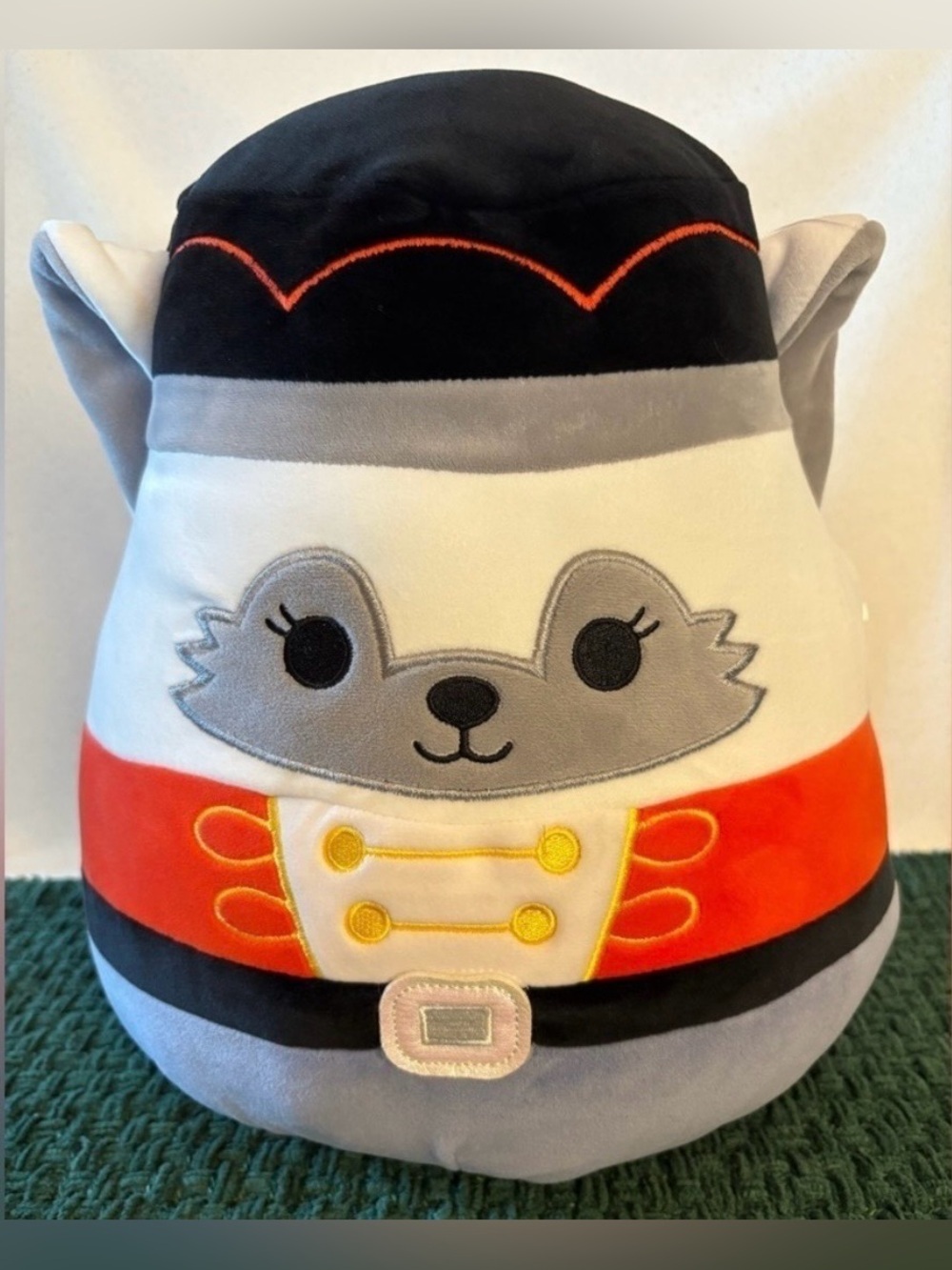 Original Squishmallows 12” Winter Fox in Nutcracker Outfit-Medium Plush